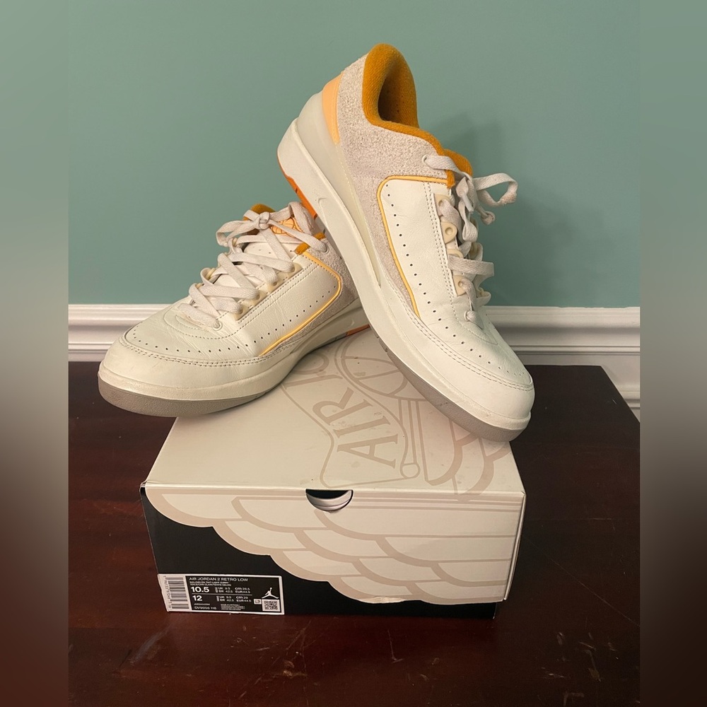 Nike Air Jordan 2 Retro Low Craft Melon Tint DV9956-118 Mens 10.5
